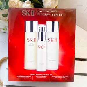sk-ii/sk2/skii多方位护肤套装清滢露 神仙水 乳液三件套盒