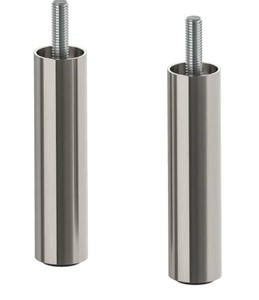 宜家 约萨普 支腿 柜腿支撑腿不锈钢色 10 厘米