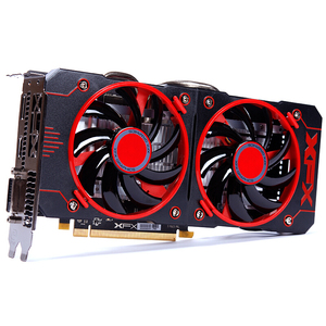 xfx/讯景rx560 4g d5黑狼版显卡