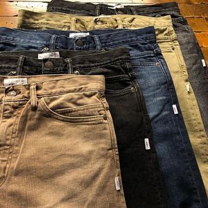 四季出品现货wtaps blues skinny colorway潮牌水洗牛仔裤男18aw