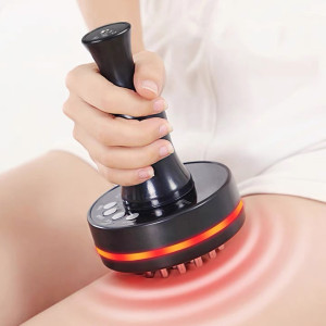 电动经络刷刮痧仪器腿部疏通肚子颈椎按摩器震动全身通用瘦身刷