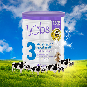 效期2025/08澳洲bubs贝儿A2羊奶粉3段婴儿童宝宝800g罐装三段1岁+