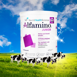 效期2024/03雀巢alfamino恩敏舒氨基酸防腹泻过敏2段奶粉400g/罐