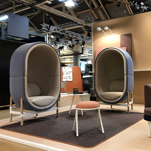 北欧设计师家具蛋壳休闲椅创意个性沙发椅子太空椅艺术鸡蛋胶囊椅