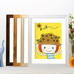 儿童画框装裱卡通