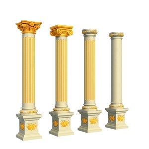 水泥罗马柱模具新农村欧式外墙门头建筑用光面圆柱圆形柱子模型