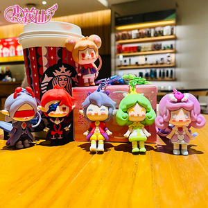 正版小花仙系列软胶挂件盲盒创意卡通公仔小巧汽车钥匙扣精致便携