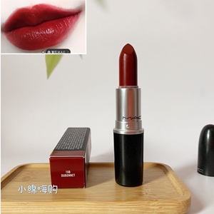 清仓特价【美代】~mac魅可经典子弹头口红3g #108牛血色 dubonnet