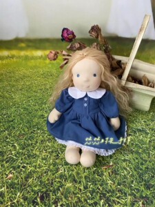 华德福娃娃 羊毛娃娃 手工diy娃娃 北欧娃娃 换装娃娃成品材料包