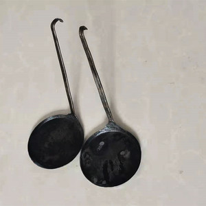 广西葱粑粑模具油炸葱饼工具平底盘漏勺