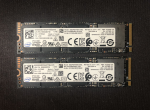 英特尔7600p-1tb-pcie nvme m.2 固态硬
