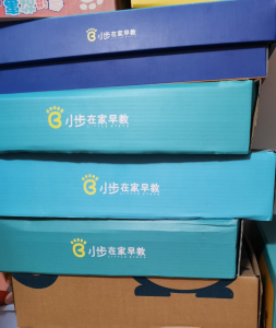 早教教具小bu步在家早教6-36个月材料包