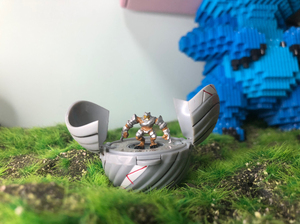 蛋神奇踪1悍狼尼尔重涂(小时候一直喜欢蛋神但是玩具的水晶公仔