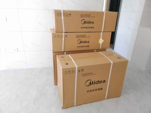 美的空调纸箱,整套的带泡沫,一匹到五匹都有,有需要的私聊型号