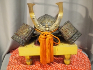 日本武士头盔,源义经 大将军星兜 牛若丸 侍兜 日本武士头盔