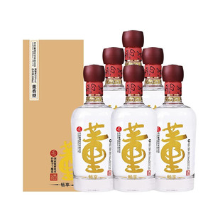 董酒畅享版54度董香型 500ml *6瓶装整箱 送礼请客 收藏