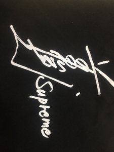 supreme前田俊夫短袖黑色