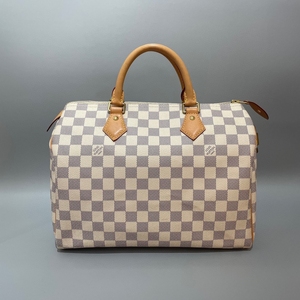 lvspeedy30白色棋盘格手提包sp枕头包正品,尺寸:3