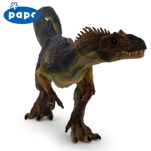 法国papo 史前恐龙系列 异特龙55016逼真度极高,嘴部