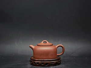 范家壶庄 赵明 老紫泥 半手精工 井栏紫砂壶