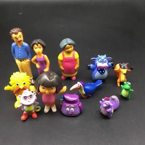 超值12款 Dora朵拉历险记模型玩具爱探险的朵拉公仔玩偶手