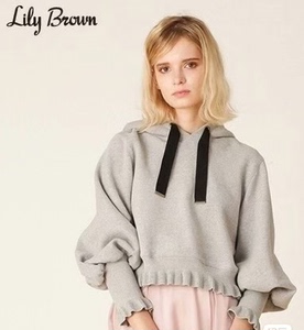lilybrown品牌超仙气套装 加绒连帽爆款花瓣卫衣+不规