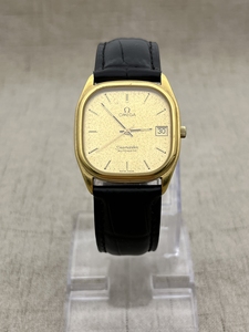 二手原装正品瑞士omega欧米茄男士自动机械手表,经典方形休