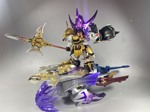 万代sd三国传 三国bb战士 吕布天玉铠赤兔马 高达第91万