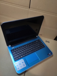 戴尔dell 5435笔记本电脑蓝色金属壳,配置amd a8