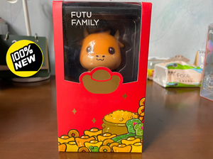 001人付款淘宝富途财神牛牛公仔,财神牛牛,买来摆家里一路涨!