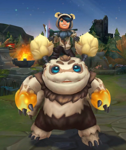 英雄联盟手办雪人 努努和威朗普,手办gk白模