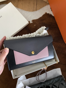 celine 拼色 信封包 成色99新以上 全套包括盒子卡片