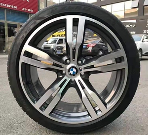 适用20寸宝马7系750m原厂轮毂 648m原装进口钢圈升级
