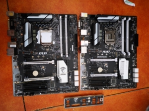 拆机微星b150 krait gaming 银环蛇主板 有两