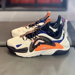 李宁运动男款运动休闲鞋,2021款火星休闲鞋.厚网布面料.春