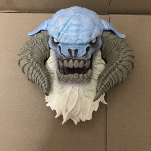 四骑士神话军团 噬魂系列 冰霜巨魔 巨型冰霜巨魔头, 只剩一