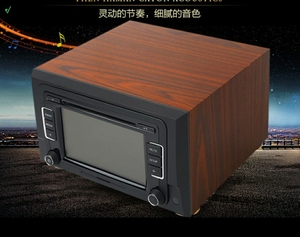大众rcd510.310.300车载cd机改家用音响机箱木箱