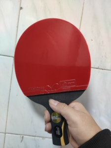 红双喜蝴蝶大巴 狂飙3乒乓球拍狂飙王碳素底板横拍直拍训练比赛