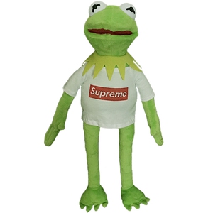 旅行芝麻街长腿青蛙挂件公仔kermit科密特青蛙玩偶科米蛙自