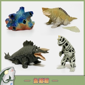 00水露话淘宝日本万代正版奥特曼钢铁怪兽辛勃史盖顿人偶模型软胶