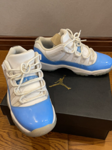 730人付款淘宝乔11康扣北卡蓝高低帮篮球鞋男aj11 low大