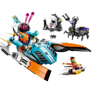 兼容乐高悟空小侠系列80014沙大力迅雷战舰积木玩具男孩