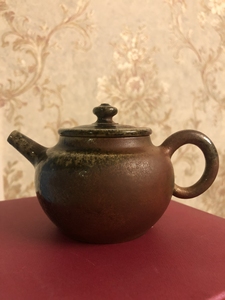 000人付款淘宝台湾陶芸家 王文玉 柴烧手工茶叶罐