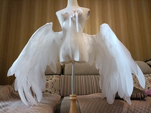 xd标价全款爽快包邮出歌呗翅膀cos  蕾姆天使cos翅膀c