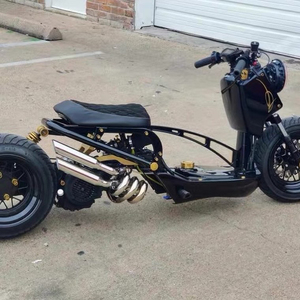 本田祖玛 zoomer 低趴祖玛改装泰国双出手工排气!改装排