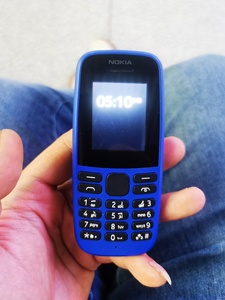 诺基亚(nokia)105 新 蓝色 直板按键 移动2g手机