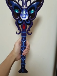 巴啦啦小魔仙,黑魔仙小月变身器,黑魔棒 大号(总长度37㎝左