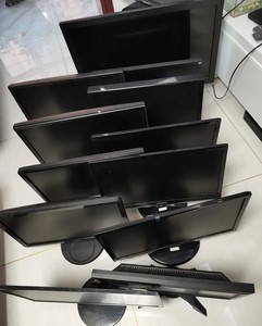 包邮二手显示器19寸液晶屏幕17寸监控壁挂显示屏20寸办公台