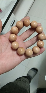 杵榆木手串,珍贵木料,百年杵榆老料,南紫檀,北杵榆,看好在拍
