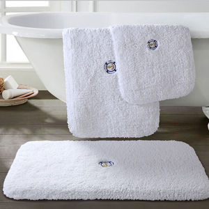 浴室垫脚毛巾五星级酒店浴室防滑垫子卫生间进门口地垫柔软吸水加
